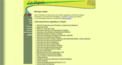 Desktop Screenshot of lasequia.cat